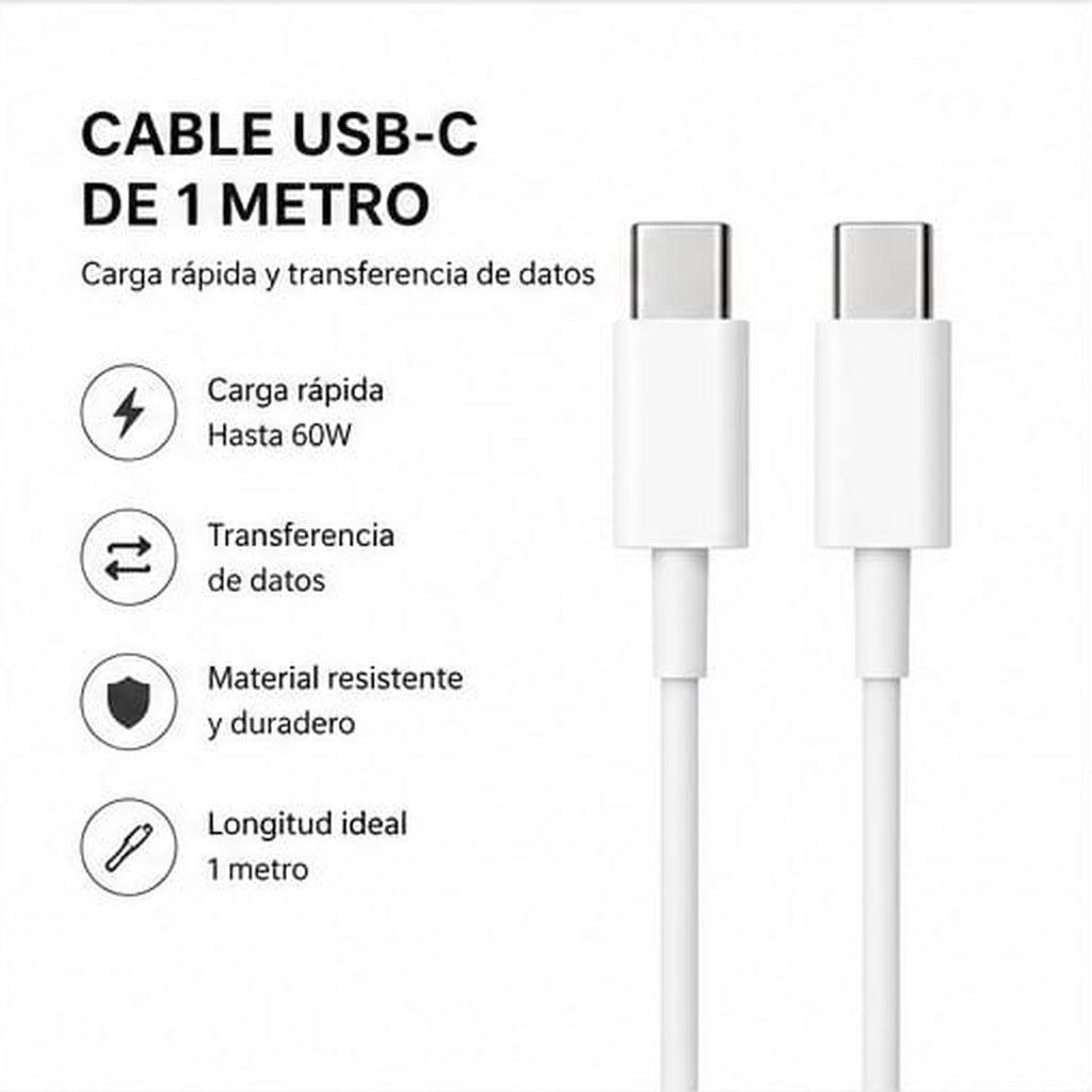 Cable USB-C a USB-C